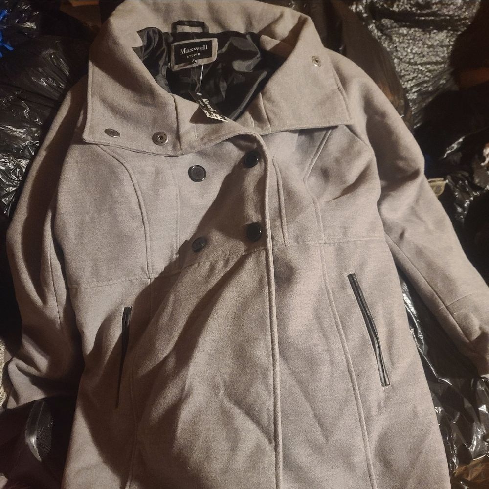 Maxwell pea coat